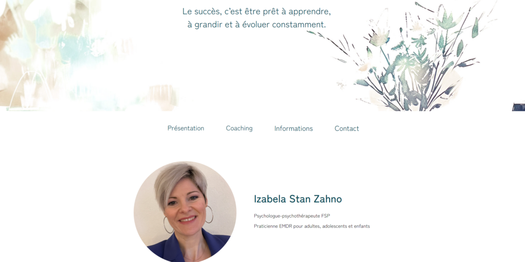 Refonte du site StanZahno