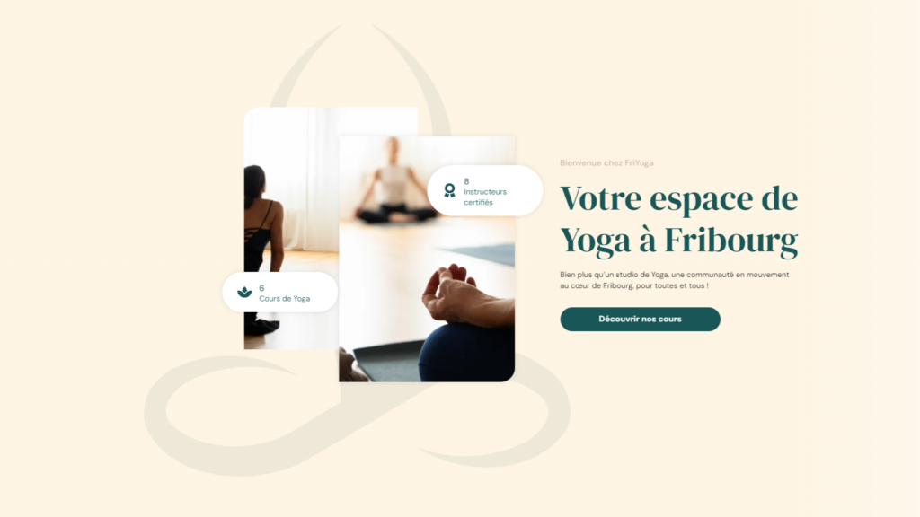 Refonte du site FriYoga