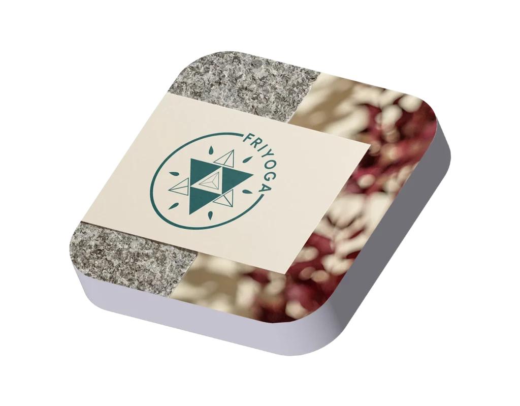 Mockup carte de visite Friyoga